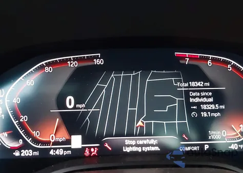 2024 BMW 840I z USA, uszkodzony, nr VIN WBAAE2C08RCR06192